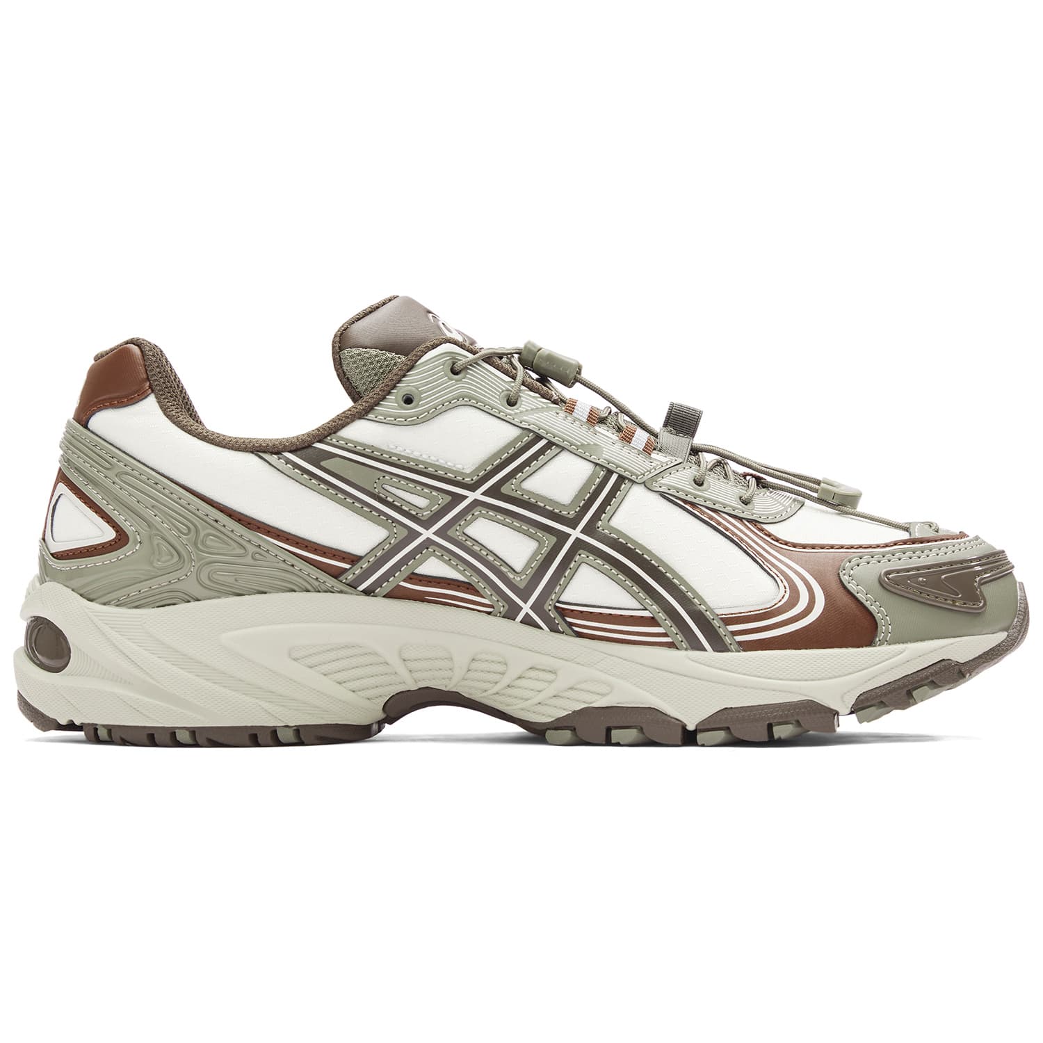 Кроссовки Asics Gel Kahana TR V4 Устойчивый к истиранию Низкий Верх Повседневная Обувь Унисекс Коричневый - изображение 2