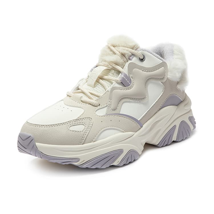 Кроссовки 361° Sable Shoes С флисовой подкладкой Трендовый Удобный Универсальный и Устойчивый к холоду с флисом и хлопком - изображение 2