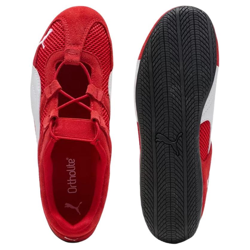 Кроссовки PUMA Speedcat Go Дышащий Покрытие Баланс Low Топ Повседневная обувь Женские Красный - изображение 5