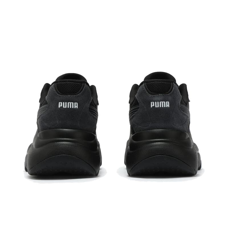 Кроссовки PUMA Pulsar Высота Увеличивающая Низкий Верх Повседневная Обувь Женская Черная - изображение 4