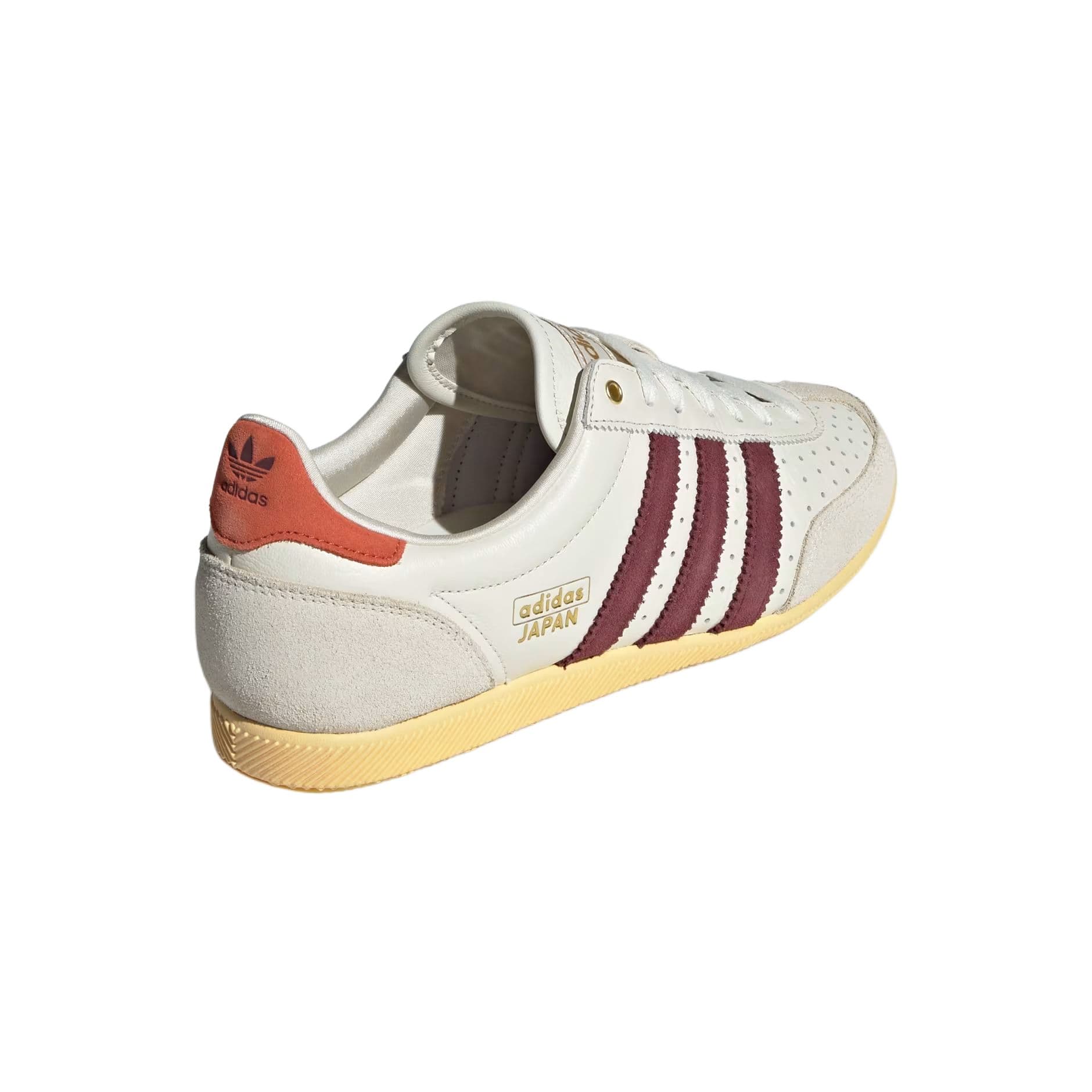 Кроссовки Adidas Originals Япония Кожа Противоскользящая Устойчивая к истиранию Низкий Верх Повседневная Обувь Женская Экрю - изображение 5