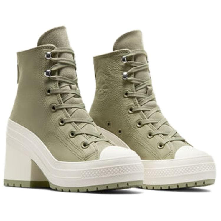 Кроссовки Converse Chuck Taylor 70S SEASONAL Модный Хай-топы Повседневный Один размер Зеленый - изображение 3