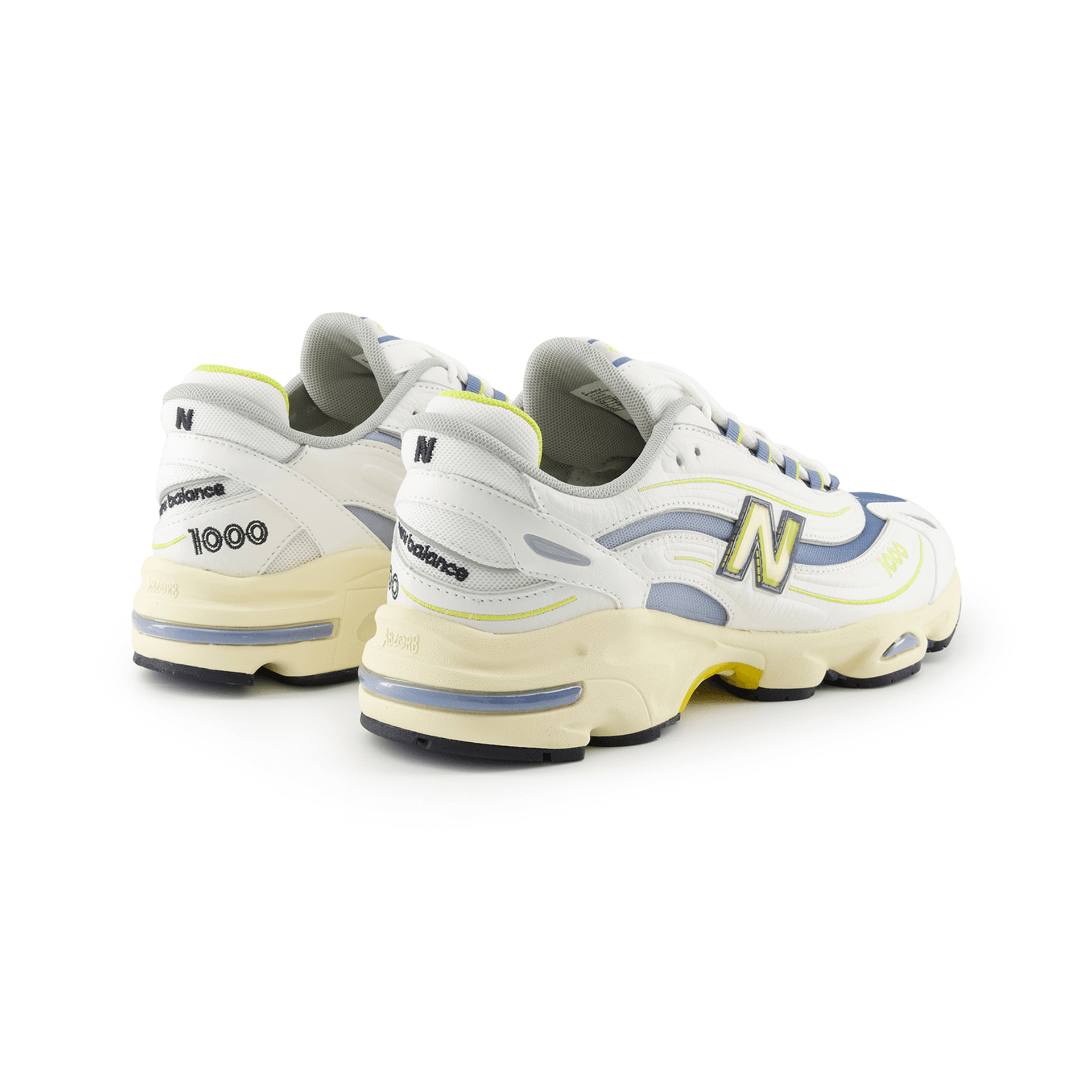 Кроссовки New Balance NB 1000 White Blue - изображение 4