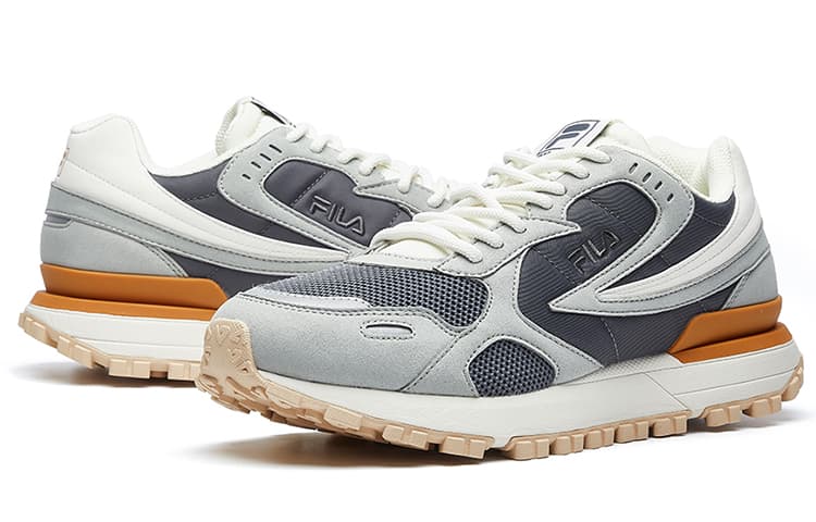 Кроссовки FILA Low Top Casual Sneakers Gray Brown - изображение 4