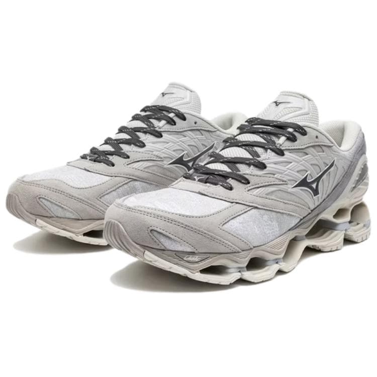 Кроссовки Mizuno Wave Prophecy LS Мягкий и Комфортный Противоскользящий Устойчивый к Износу Низкий Верх Повседневная Обувь Унисекс - изображение 2