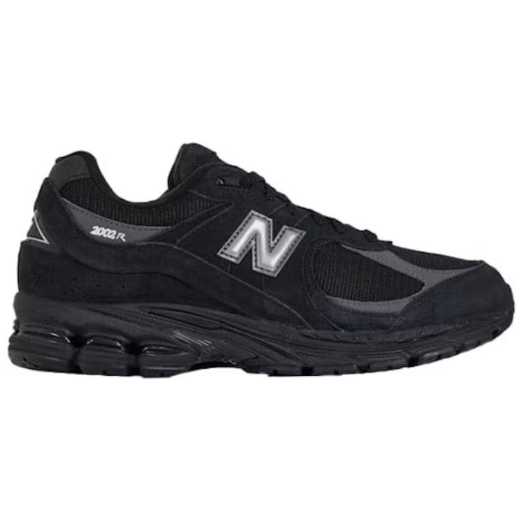 Кроссовки New Balance NB 2002R Комфортная Низкая Повседневная Обувь Унисекс Черная Серебряная - изображение 2