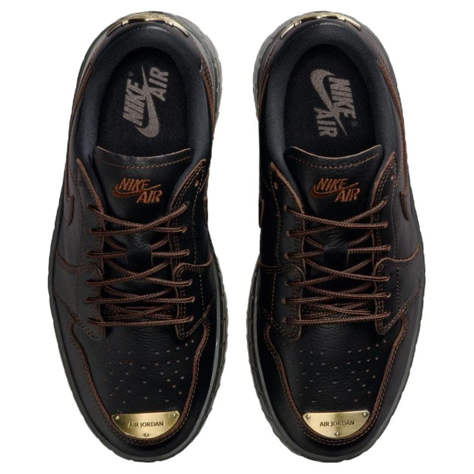Кроссовки Jordan Air Jordan 1 Low Топ Повседневная обувь Женская Черная - изображение 3