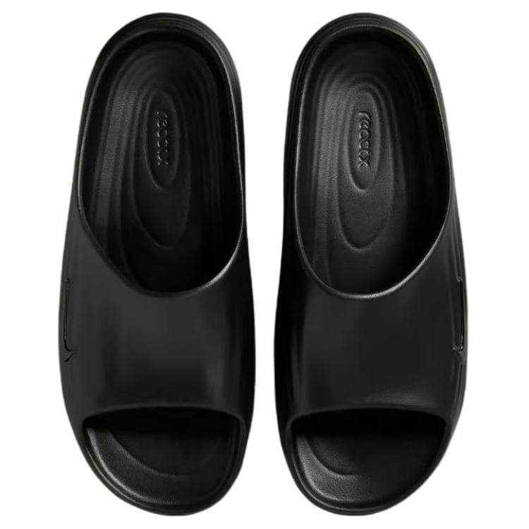 Сандалии Nike ReactX Rejuven8 Противоскользящие Устойчивые к Износу Шлепанцы Мужские Черные - изображение 4