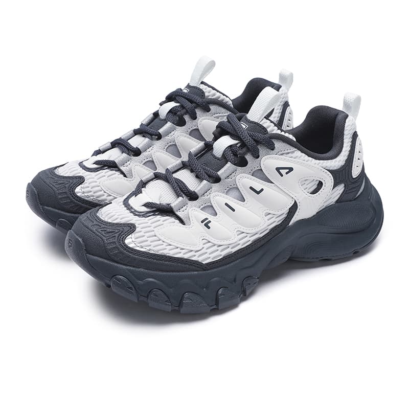 Кроссовки FILA TRUFFLE 2,0 Шиповник Обувь Низкий Топ Повседневная Обувь Женская Белый Черный Серый - изображение 3