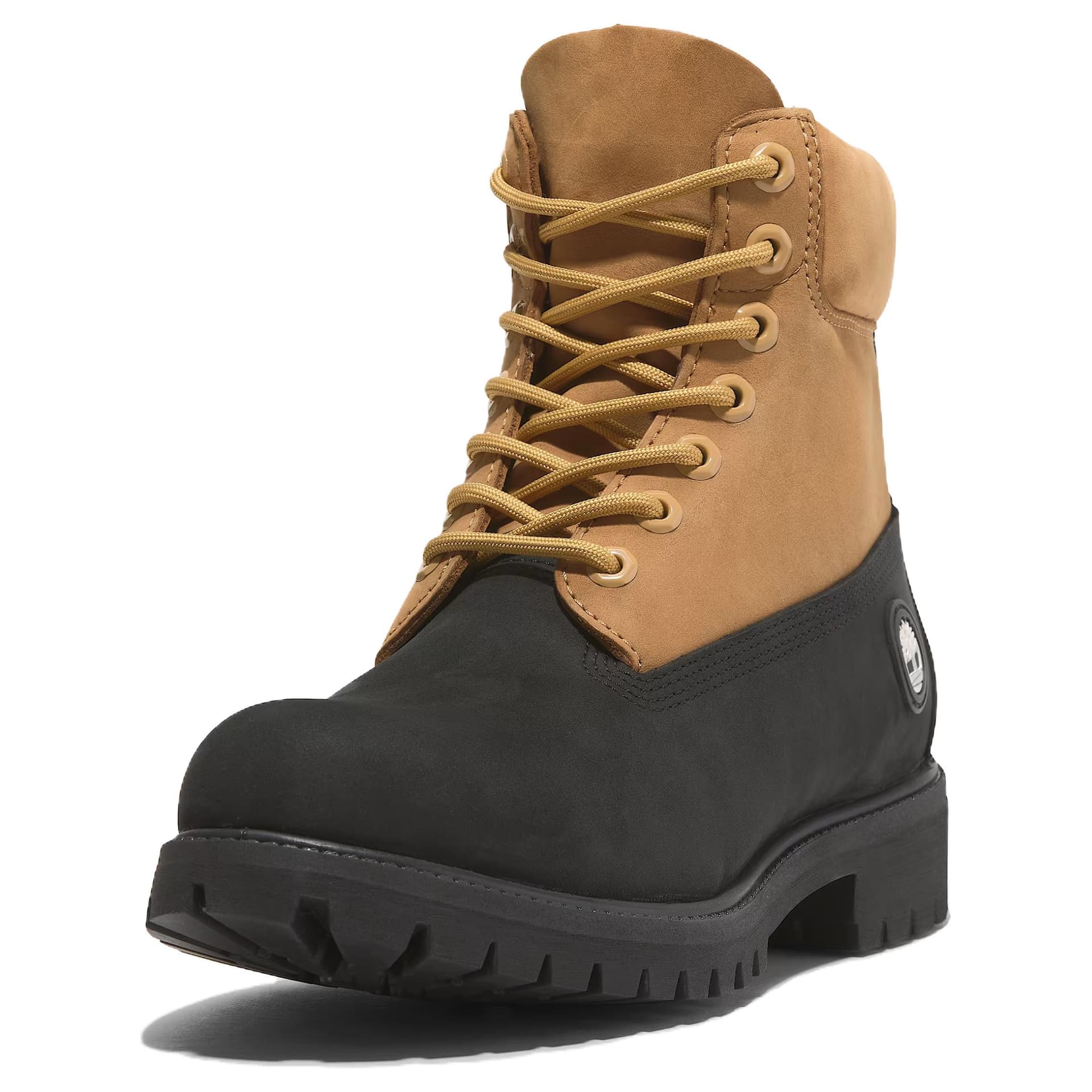 Ботинки Timberland Premium Black Yellow - изображение 3
