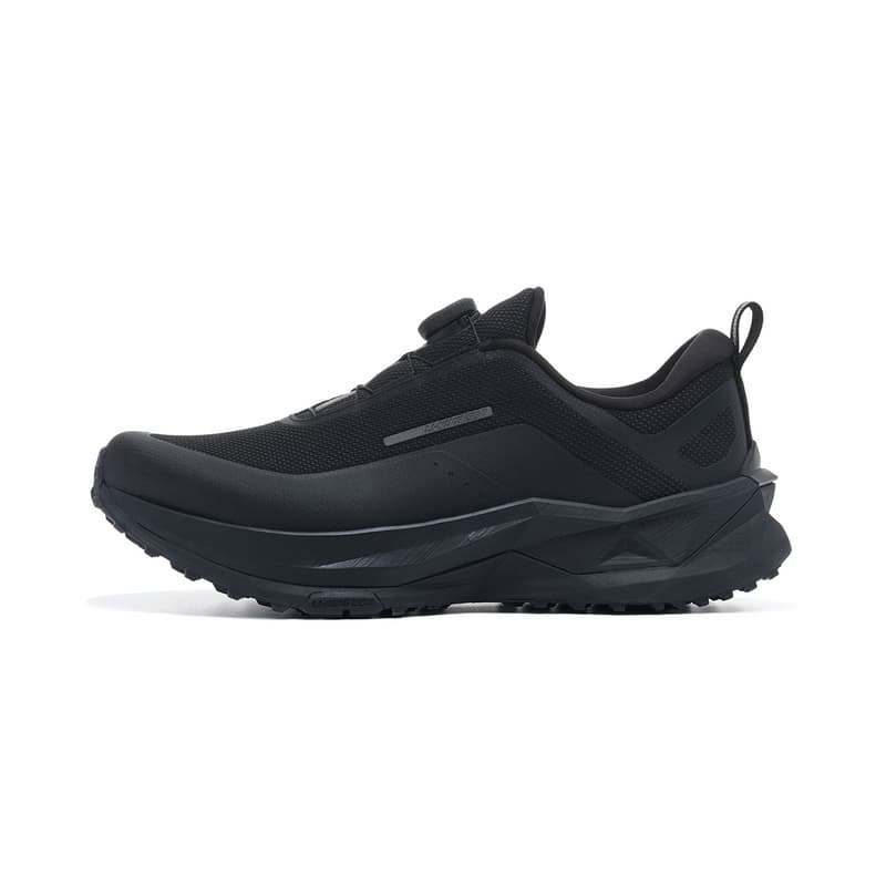 Кроссовки LI NING 1990 Commute Collection Амортизация Покрытие Low Топ Повседневная обувь Унисекс Черный - изображение 1
