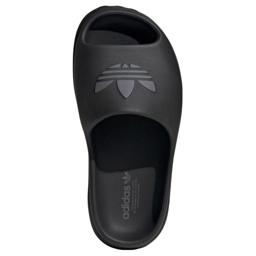 Сандалии Adidas Originals AdiFOM Stan противоскользящие устойчивые к истиранию шлепанцы женские черные - изображение 5