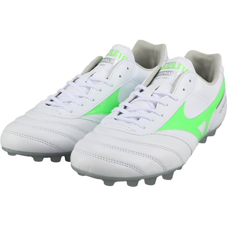 Кроссовки для футбола Mizuno MORELIA 2 Футбольные бутсы Унисекс Серый Белый - изображение 3