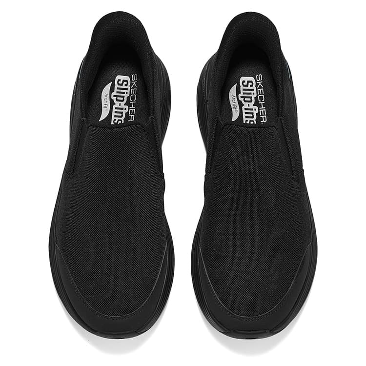 Кроссовки Skechers Gowork Stability 2,0 Slip-On Flash Shoes Противоскользящие с низким профилем повседневная обувь для мужчин - изображение 3