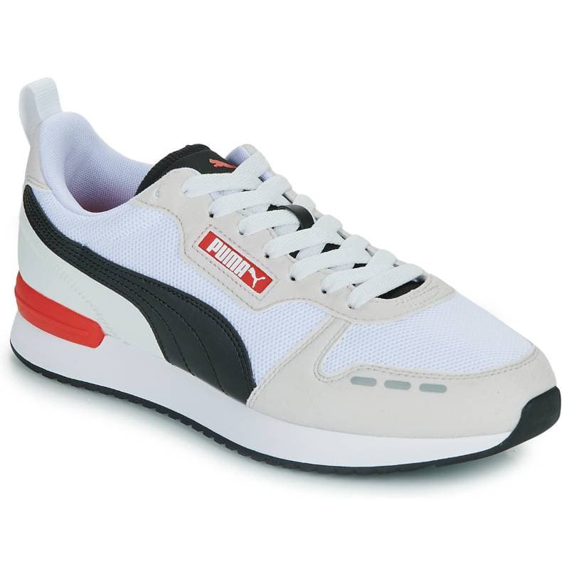 Кроссовки PUMA R78 White Black - изображение 3
