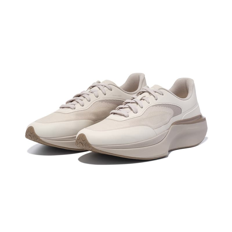 Кроссовки LI-NING 1990 Classic Series Oatmeal Grey - изображение 2