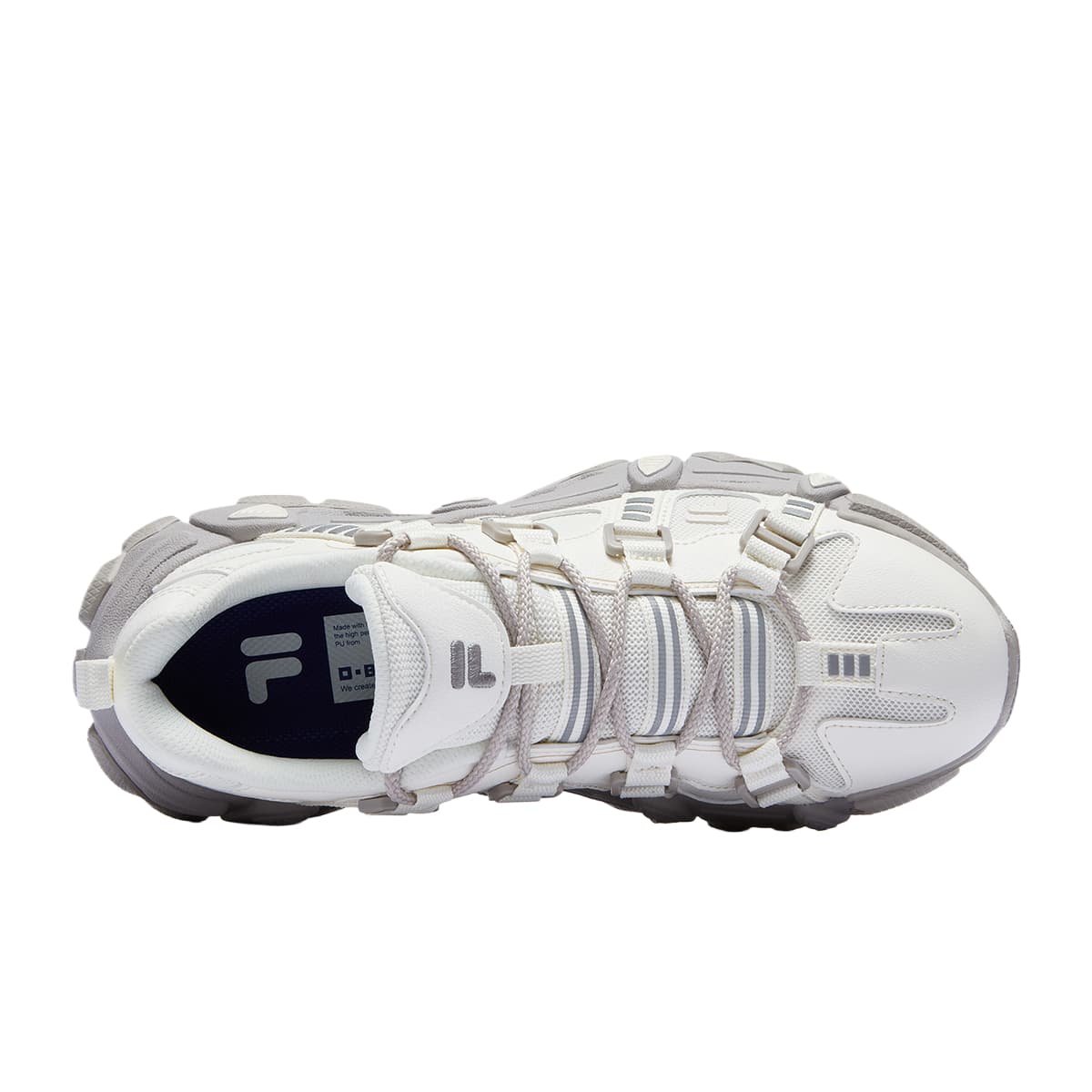 Кроссовки FILA FUSION exocet ii Повседневная обувь Женские Снег - изображение 2