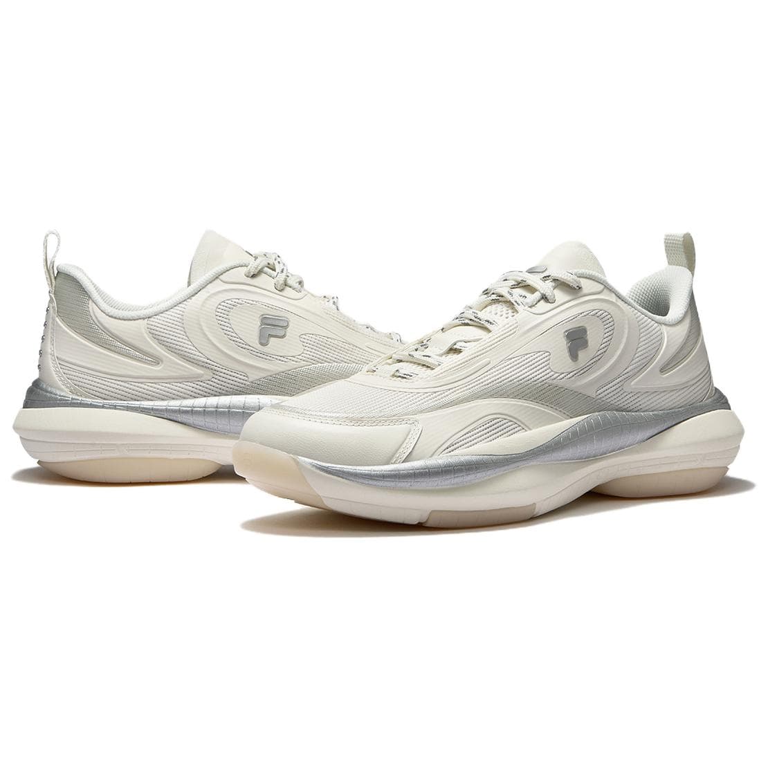Кроссовки FILA FUSION RAY V Radiation 5 Текстиль Синтетическая кожа Амортизация Износостойкий низкий топ Повседневная обувь - изображение 2