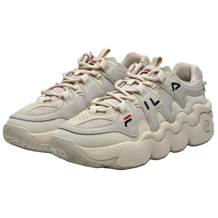 Кроссовки FILA Низкий Топ Повседневная Обувь Мужская Бежевая - изображение 2