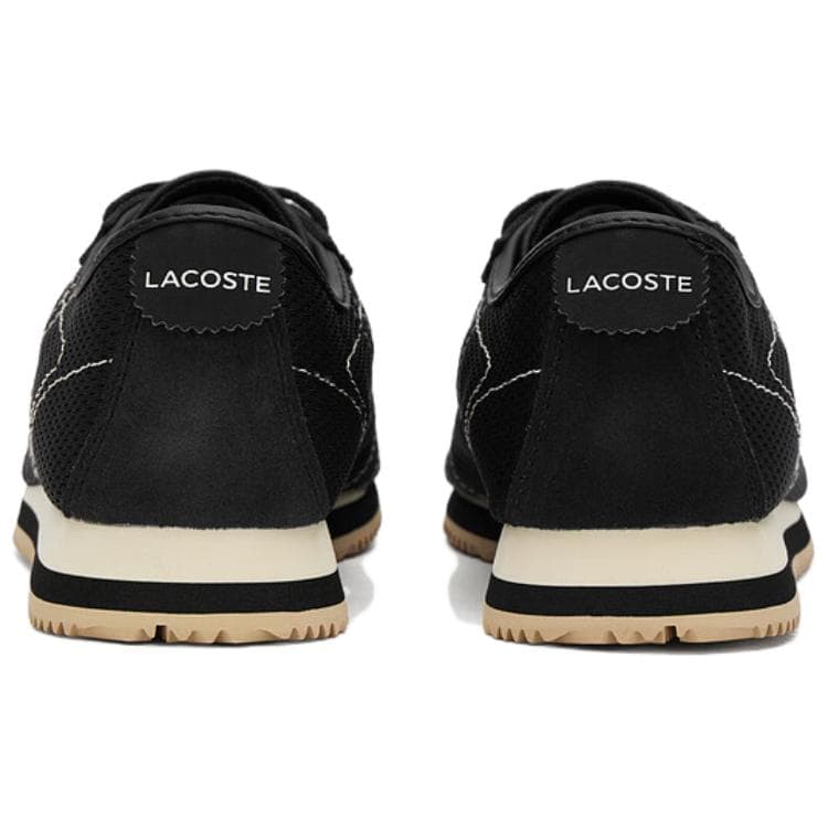 Кроссовки LACOSTE Клуб Низкий Топ Повседневная Обувь Женская Черная - изображение 4