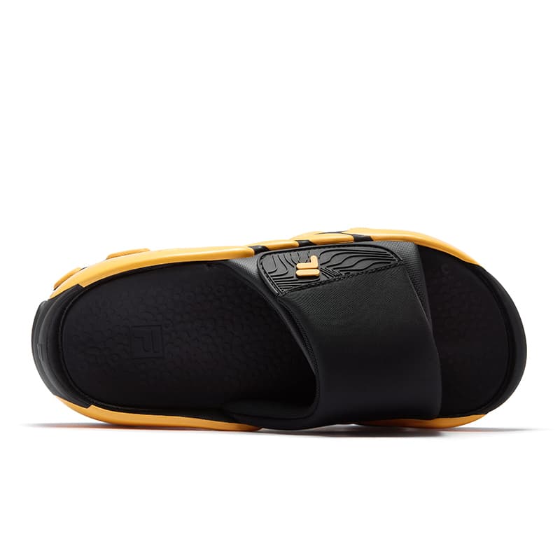 Сандалии FILA FUSION ANTS SLIPPER Ants Slippers Шлепанцы Мужские Черные Желтые - изображение 3