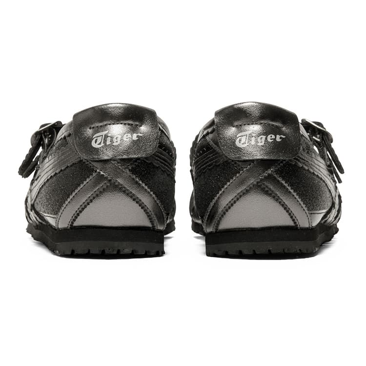 Кроссовки Onitsuka Tiger MEXICO 66 TGRS Низкий Топ Повседневная Обувь Женская Черная Серый - изображение 7