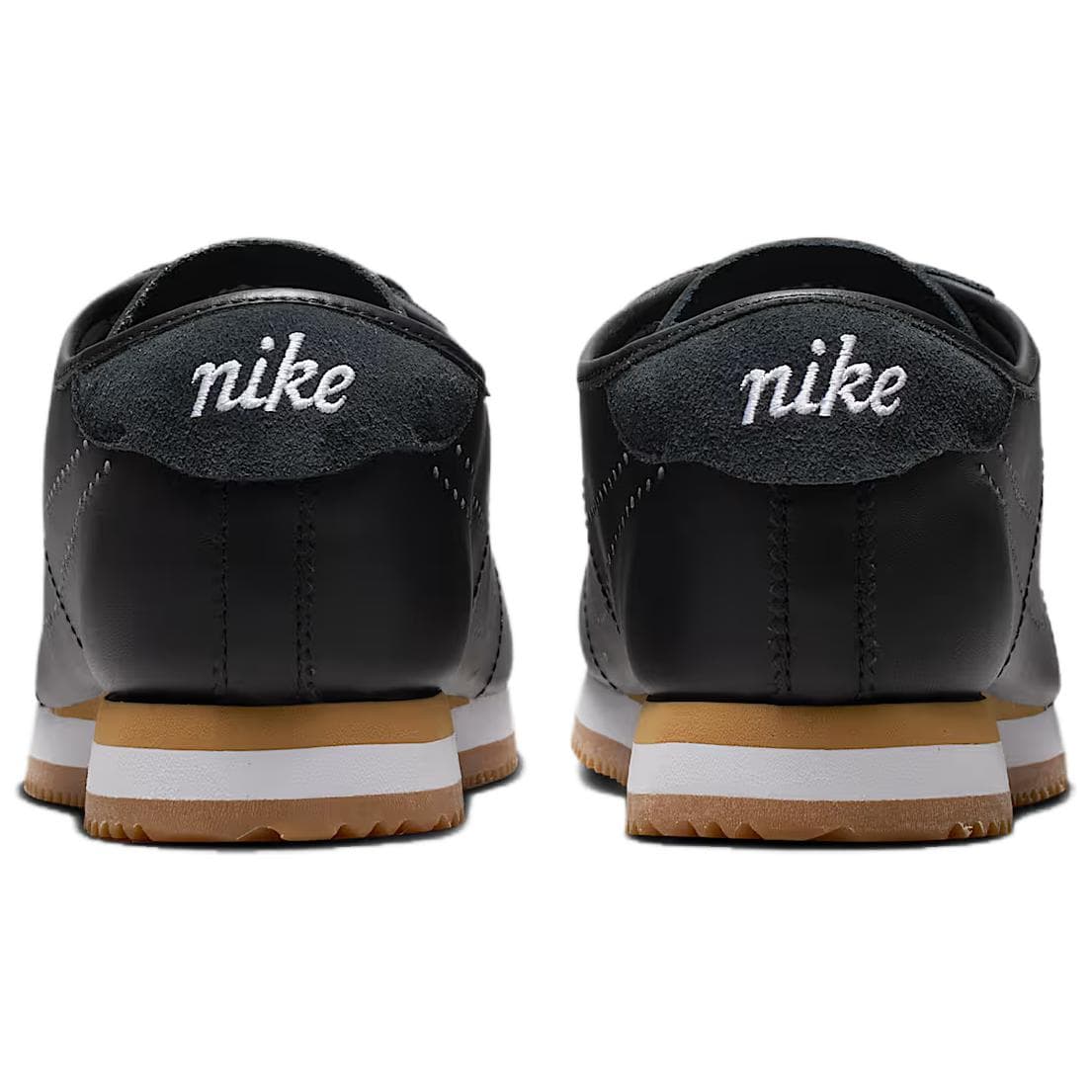 Кроссовки Nike Cortez Повседневная обувь Женская Черная - изображение 5