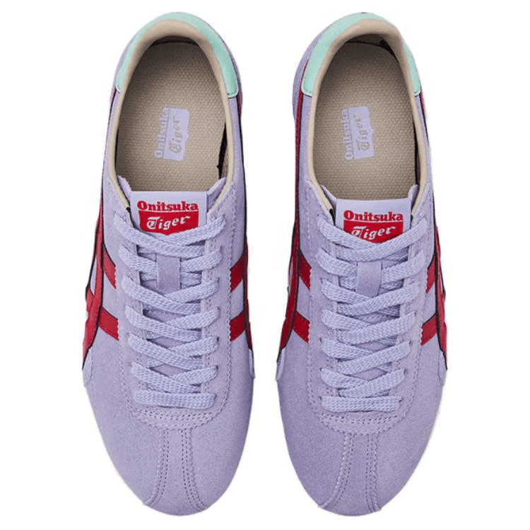 Кроссовки Onitsuka Tiger Runspark противоскользящая устойчивая к истиранию низкий верх повседневная обувь унисекс фуксия - изображение 6