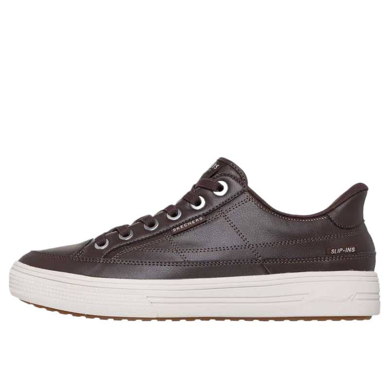 Кроссовки Skechers Arch Fit Arcade Catch YA There Кожа Легкий Повседневная обувь Мужская - изображение 1