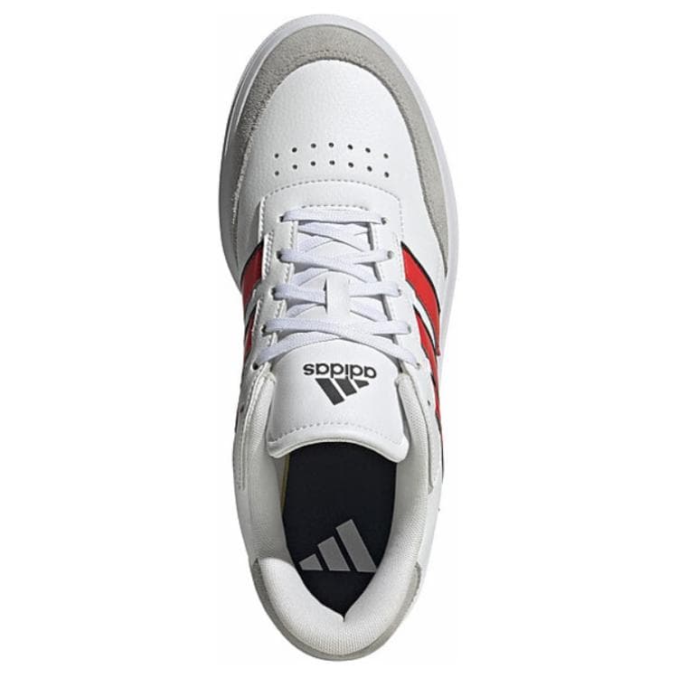 Кроссовки adidas Courtblock White Red - изображение 4
