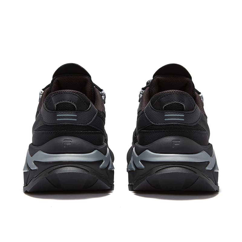 Кроссовки FILA FUSION COMET Синцзи Обувь Синтетическая кожа текстиль Низкий верх Повседневная обувь Мужская Черный Синий - изображение 5