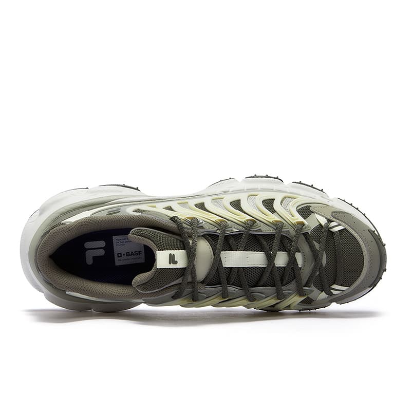 Кроссовки FILA FUSION BRACKET Starship Shoes Низкий Топ Повседневная Обувь Мужская Зеленая - изображение 6