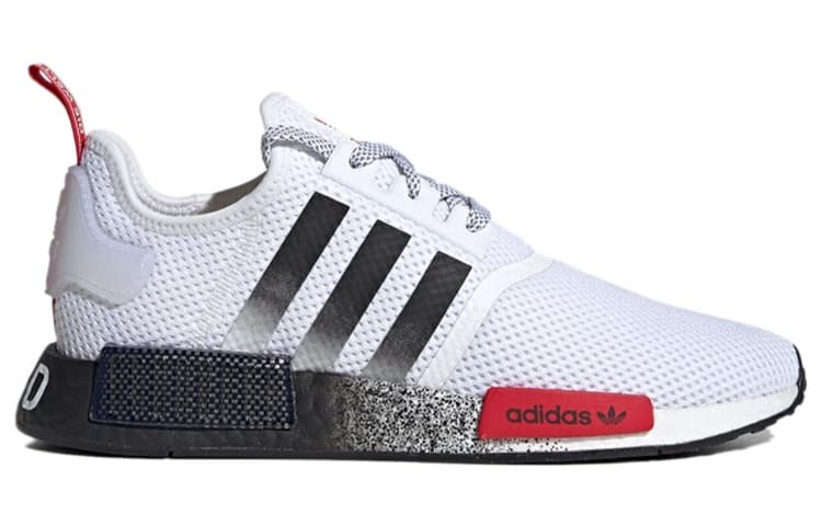 Кроссовки adidas NMD_R1 White Red Black - изображение 2
