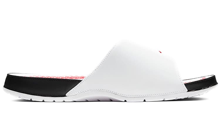 Сандалии Jordan Hydro 5 Retro Slide White Red - изображение 2