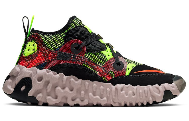 Кроссовки Nike ISPA OverReact Black Green - изображение 2
