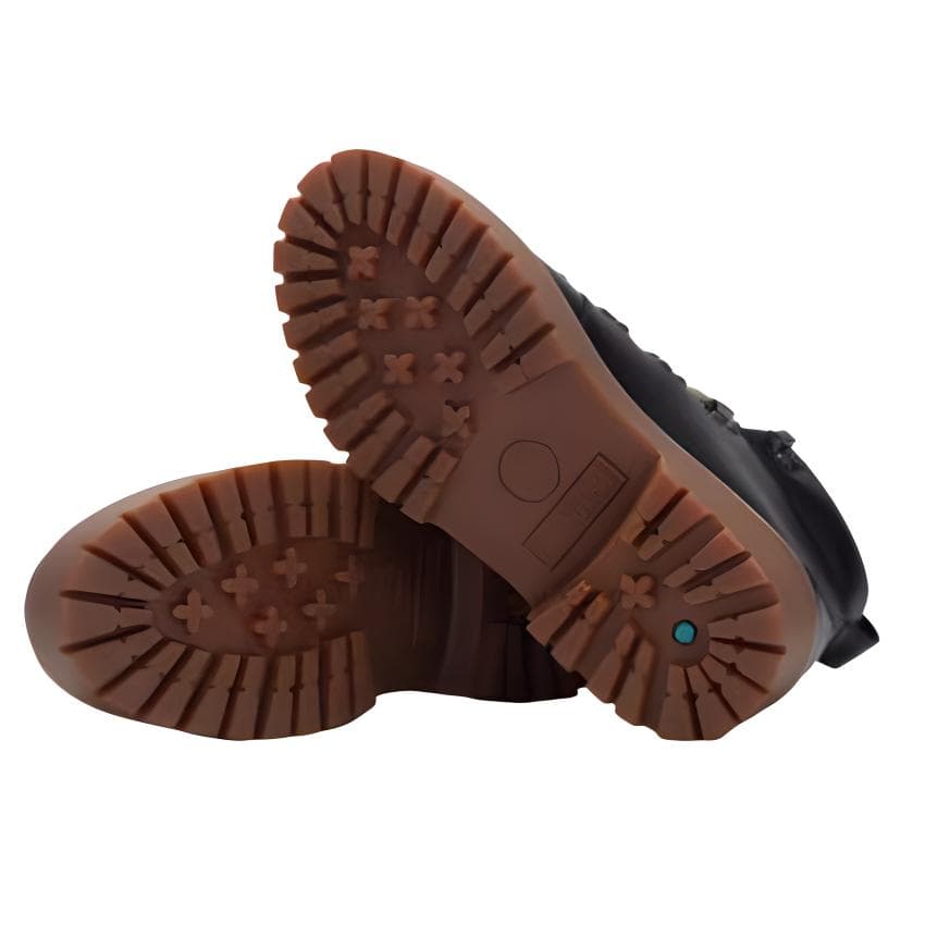 Ботинки TIMBERLAND Средней длины Армейские ботинки Женские Черный - изображение 4