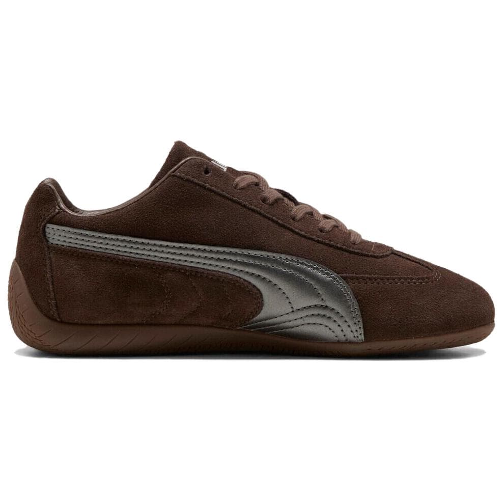Кроссовки PUMA Speedcat Комфортный Низкий Топ Повседневная Обувь Мужская Коричневый - изображение 2
