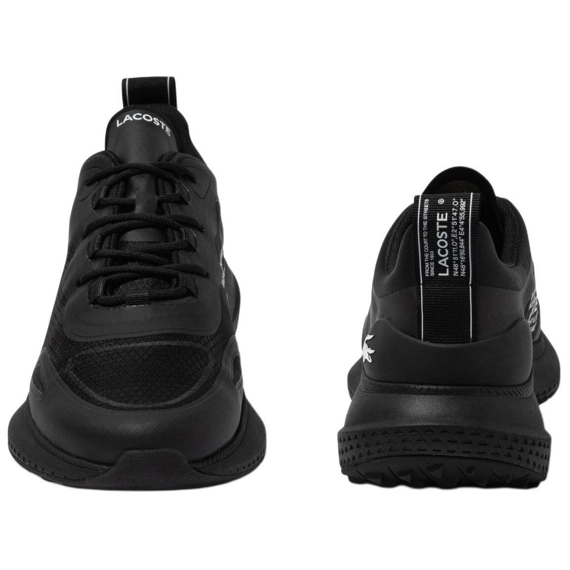Кроссовки LACOSTE Active 4851 Low Top Повседневная Обувь Мужская Черная - изображение 5