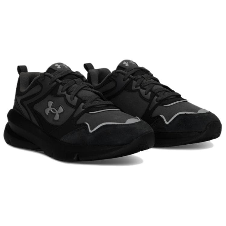 Кроссовки Under Armour Forge Runner Low Повседневная обувь унисекс черная - изображение 3