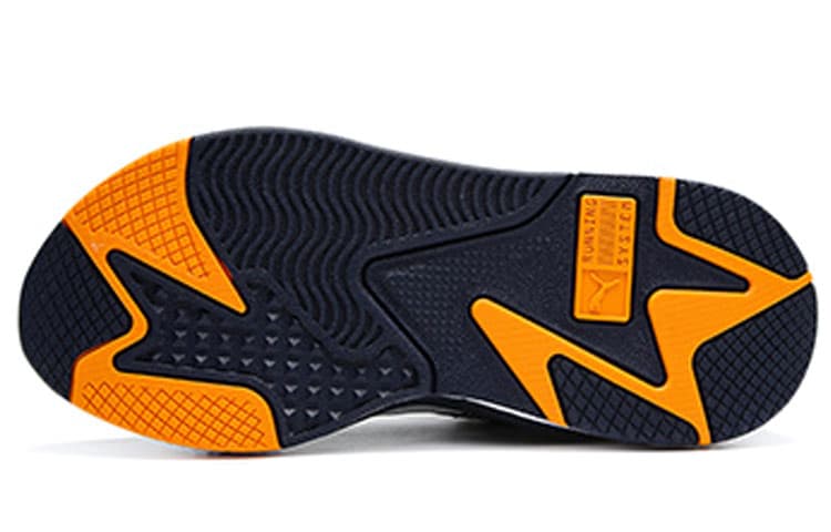 Кроссовки PUMA RS-X Hard Drive White Grey Orange - изображение 6