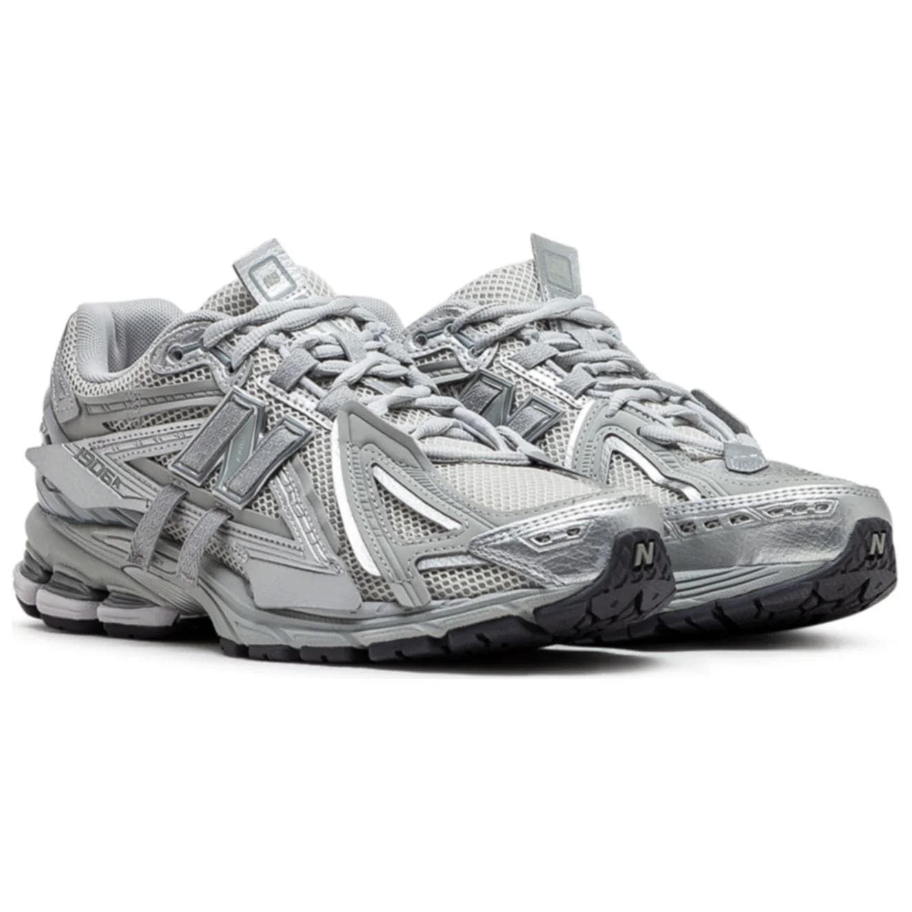 Кроссовки New Balance 1906A Дышащий Низкий Топ Повседневная Обувь Мужская Серый Серебряный - изображение 2