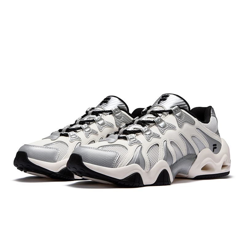 Кроссовки FILA FUSION Jagger 2050 Когтей Низкая Повседневная Обувь Мужская Космический Серебряный - изображение 2