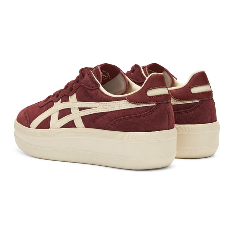 Кроссовки Onitsuka Tiger TOKUTEN CHUNK Low Топ Повседневная обувь Унисекс Бургундский - изображение 4