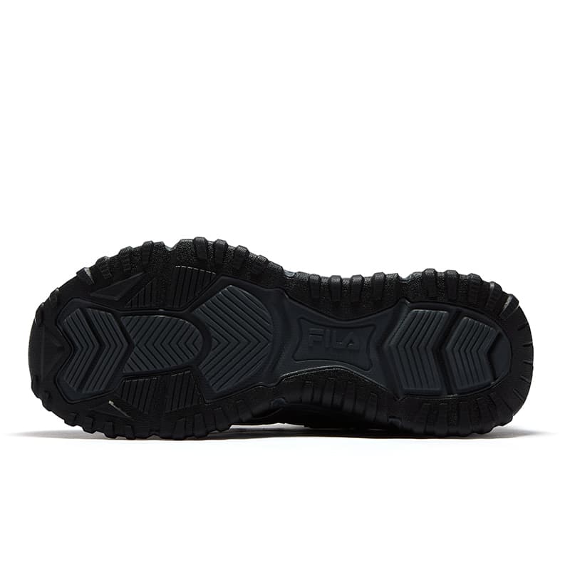 Кроссовки FILA FUSION FREEROAM Wander Shoes Повседневная обувь Мужская Черный Серый Замковая Осенне-Зимняя версия - изображение 5
