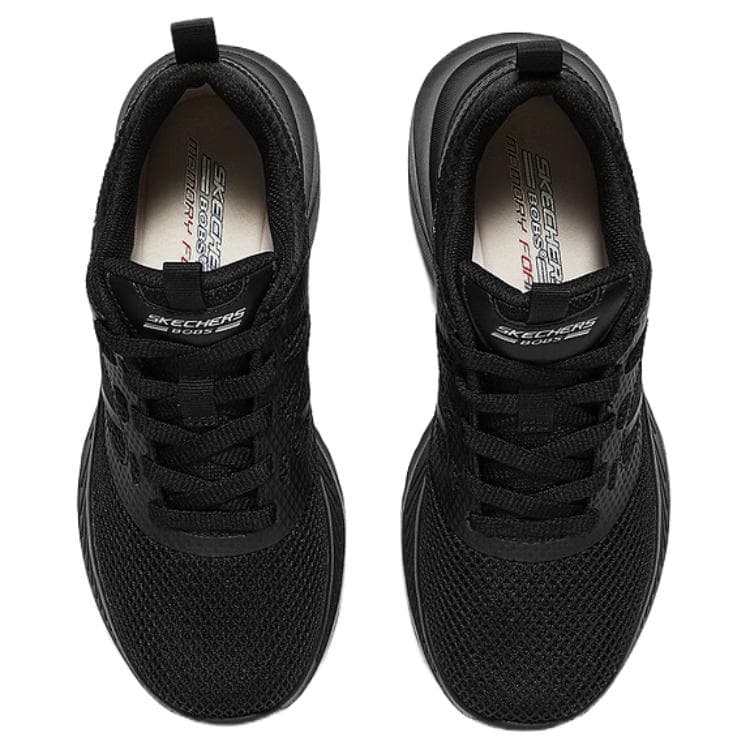 Кроссовки Skechers Bob's SPORT Износостойкий Дышащий Износостойкий Дышащий Низкий Верх Повседневная Обувь Женская Черный - изображение 4