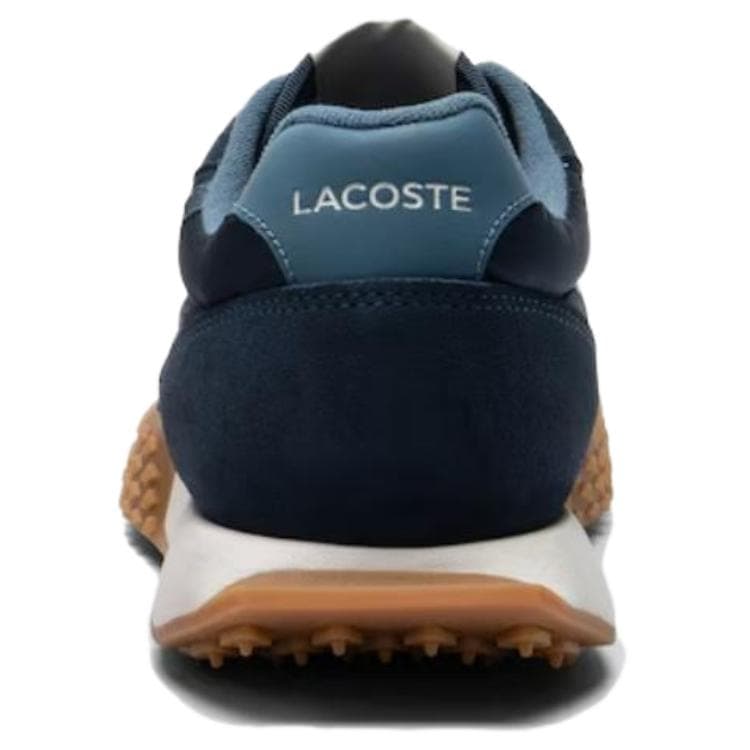 Кроссовки LACOSTE Противоскользящая Износостойкая Низкий Топ Повседневная Обувь Мужская Синяя - изображение 4