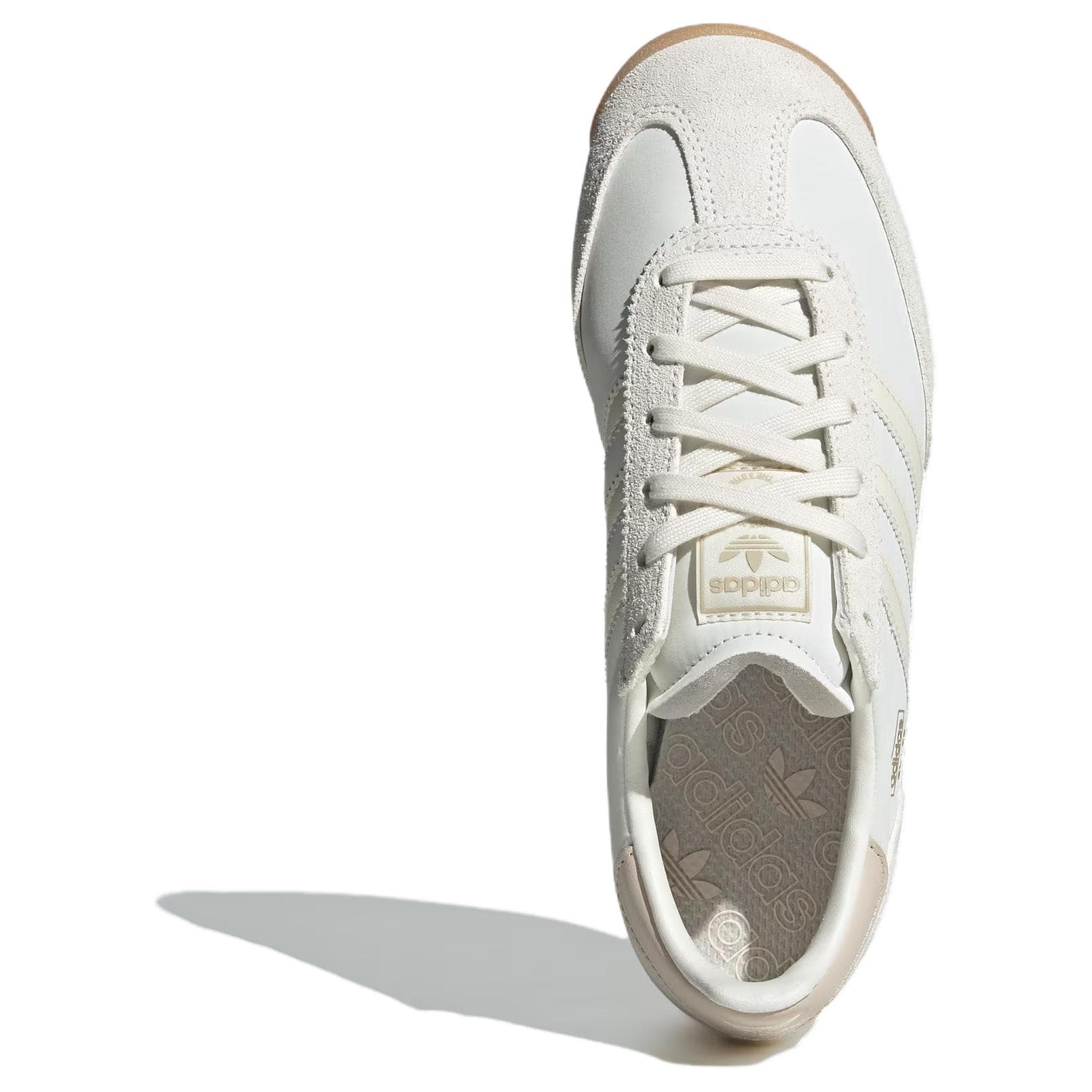 Кроссовки Adidas Originals SL 72 RS Противоскользящая Устойчивая к истиранию Низкий Топ Повседневная Обувь Женская Бежевая - изображение 4
