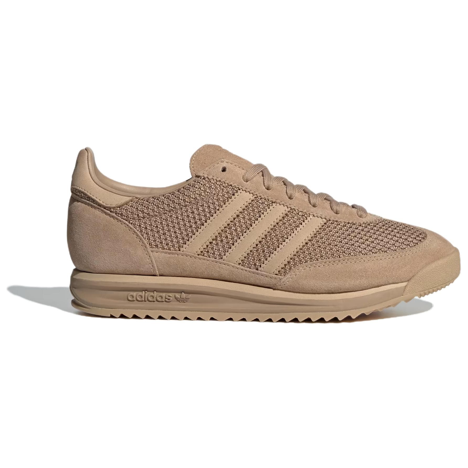 Кроссовки Adidas Originals SL 72 RS Low Топ Повседневная обувь Унисекс Коричневый - изображение 2