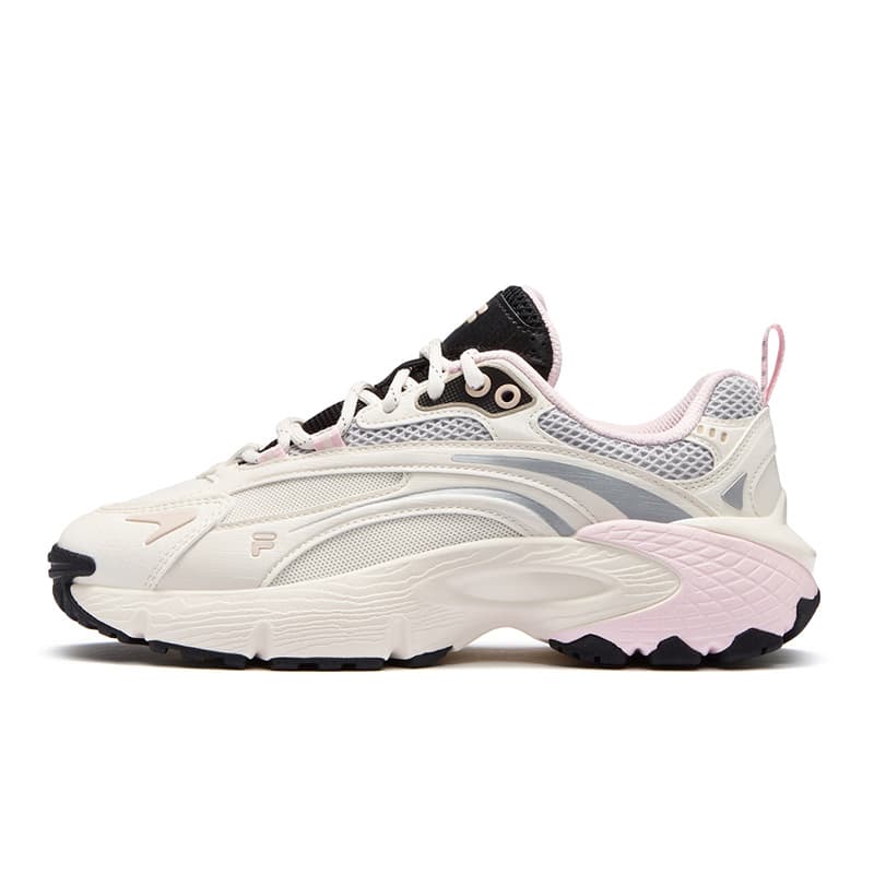 Кроссовки FILA FUSION Ring Low Top Повседневная обувь Женская Молочный Белый Антарктический Серый - изображение 1