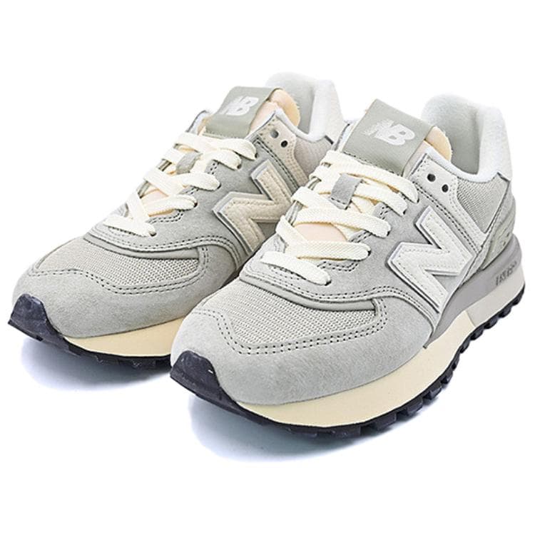 Кроссовки New Balance NB 574 Low Топ Повседневная обувь Унисекс Светло-зеленый - изображение 3